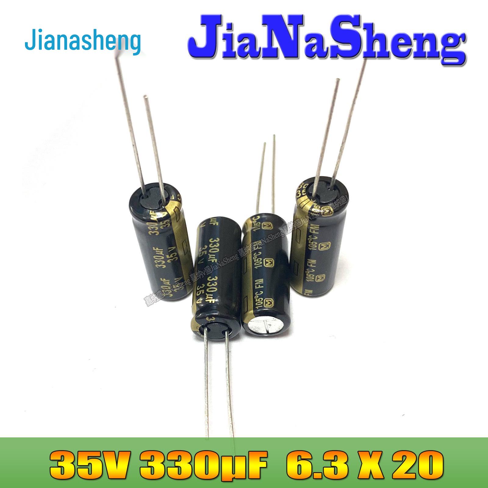 Panasonic 35V 330UF Audiophile Aluminum Electrolytic Capacitor
Panasonic 35V 330UF Audiophile Aluminum Electrolytic Capacitor