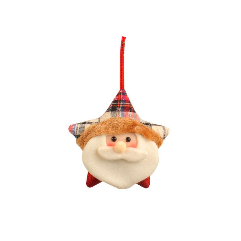 Plush Snowman Christmas Tree Pendant Star Shaped Xmas Tree Pendant Christmas Santa Pendant Holiday Santa Claus
Plush Snowman Christmas Tree Pendant Star Shaped Xmas Tree Pendant Christmas Santa Pendant Holiday Santa Claus
