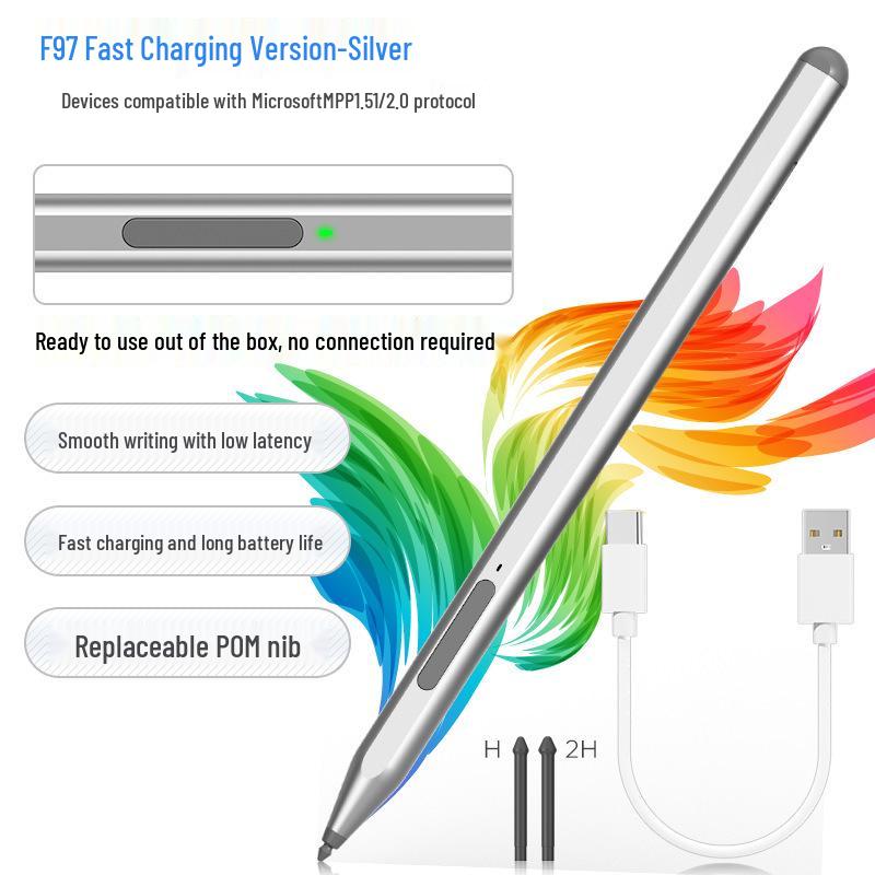 Microsoft Surface/HP Touch Pen 4096 рівнів чутливості до натискання Протокол MPP
Microsoft Surface/HP Touch Pen 4096 рівнів чутливості до натискання Протокол MPP