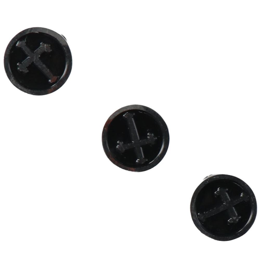 15Pcs 4mm thick Enamel Black Large Hole Beads 10mm in diameter Silver Cross Spacer Charms Women
15Pcs 4mm thick Enamel Black Large Hole Beads 10mm in diameter Silver Cross Spacer Charms Women