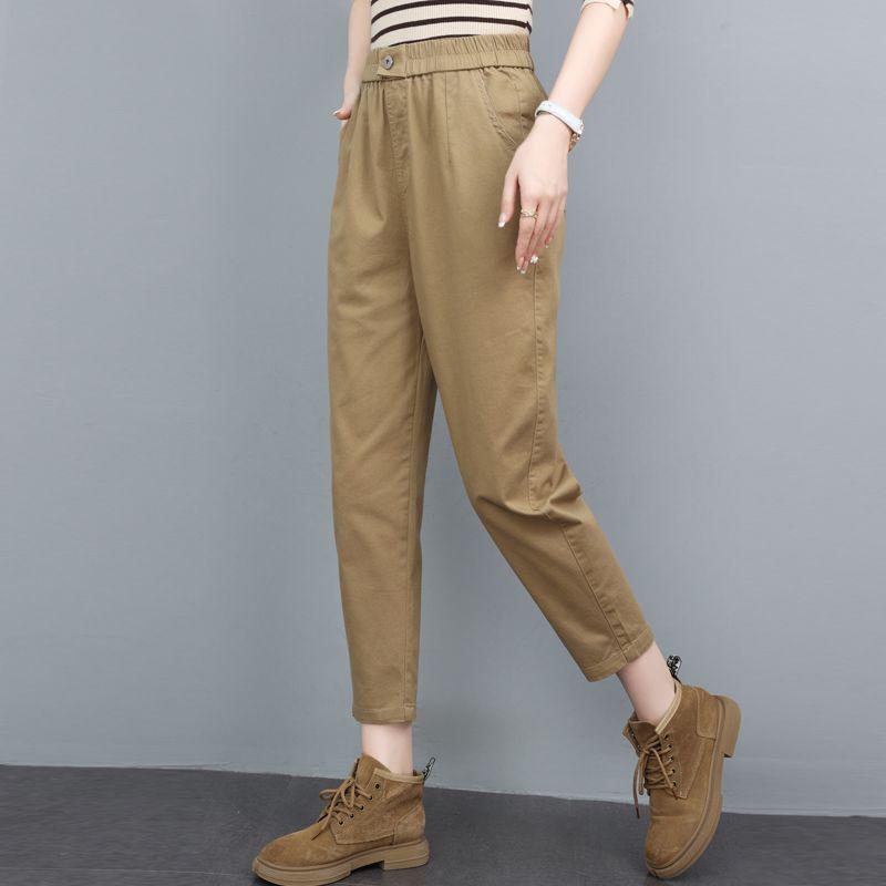 Women s Petite High-Waisted Slimming Cotton Cropped Pants - Summer 2026, Plus Size, Casual Straight Leg Cigarette & Harem Styles 4XL (166-185 jin) хакі
Women s Petite High-Waisted Slimming Cotton Cropped Pants - Summer 2026, Plus Size, Casual Straight Leg Cigarette & Harem Styles 4XL (166-185 jin) хакі