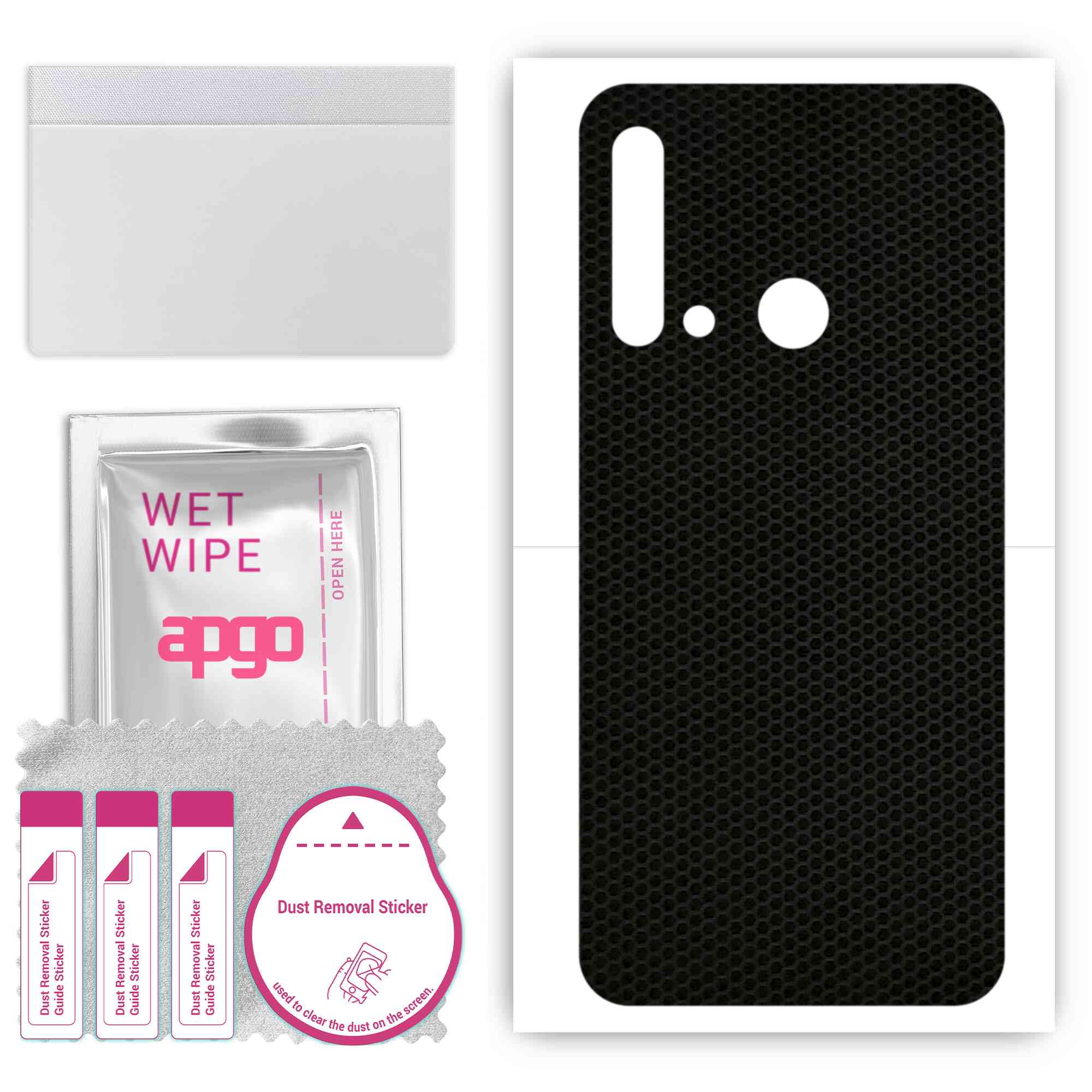 apgo Protective Skin Sticker for the back compatible with Huawei nova 5i, Wrap Film, Foil, Vinyl - Pattern Matrix
apgo Protective Skin Sticker for the back compatible with Huawei nova 5i, Wrap Film, Foil, Vinyl - Pattern Matrix
