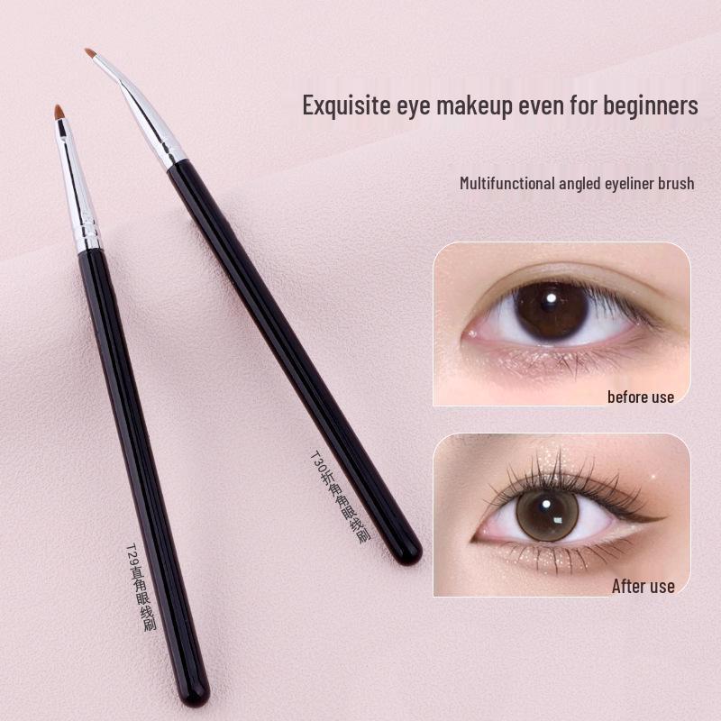 Ancaina Multifunctional Angled Eyeliner & Concealer Brush with Soft Bristles - Portable Flat Head for Lower Eyelid & Tear Trough Makeup
Ancaina Multifunctional Angled Eyeliner & Concealer Brush with Soft Bristles - Portable Flat Head for Lower Eyelid & Tear Trough Makeup