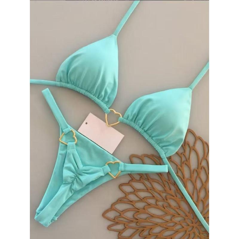 Micro Bikini Push Up Women Sexy Halter Triangle Thong Split Brazilian Bikini Set 2026 New Summer Beachwear Swimsuit 2 Piece Sets L озеро синього кольору
Micro Bikini Push Up Women Sexy Halter Triangle Thong Split Brazilian Bikini Set 2026 New Summer Beachwear Swimsuit 2 Piece Sets L озеро синього кольору