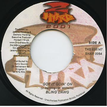 7inch Record BLING DAWG / MADD ANJU - Got It Goin On / Buy You Something NONE 2 Hard 2001 2001 Jamaica Reggae, Ska & Dub Used
7inch Record BLING DAWG / MADD ANJU - Got It Goin On / Buy You Something NONE 2 Hard 2001 2001 Jamaica Reggae, Ska & Dub Used