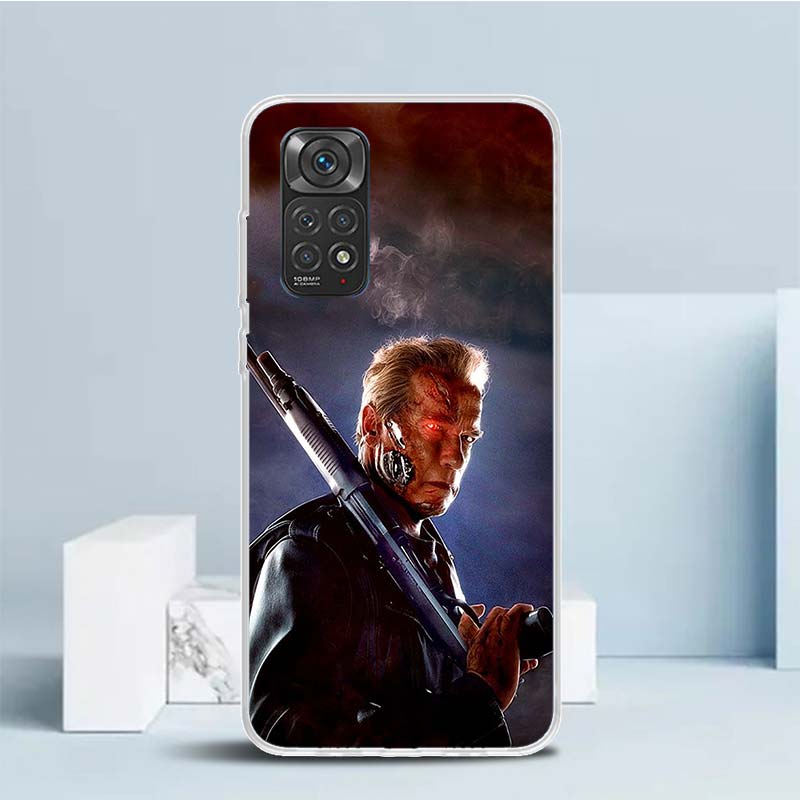 Arnold Schwarzenegger Terminator Soft Cover for Xiaomi Redmi Note 15 14 13 12 Pro Plus Phone Case 14S 11S 11T 11E 10S 10 4G Patt Redmi Note 11E Pro
Arnold Schwarzenegger Terminator Soft Cover for Xiaomi Redmi Note 15 14 13 12 Pro Plus Phone Case 14S 11S 11T 11E 10S 10 4G Patt Redmi Note 11E Pro