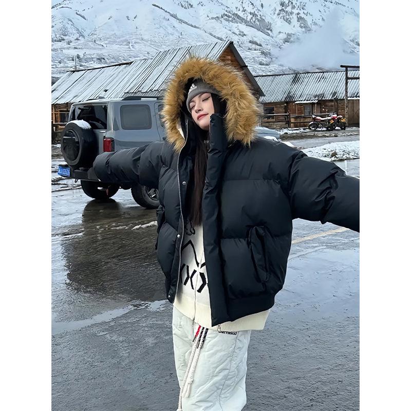 2025 Winter Bestseller: Men s Fur-Collar Hooded PU Leather Cotton Jacket for Couples XL (130-150 kg) чорний
2025 Winter Bestseller: Men s Fur-Collar Hooded PU Leather Cotton Jacket for Couples XL (130-150 kg) чорний