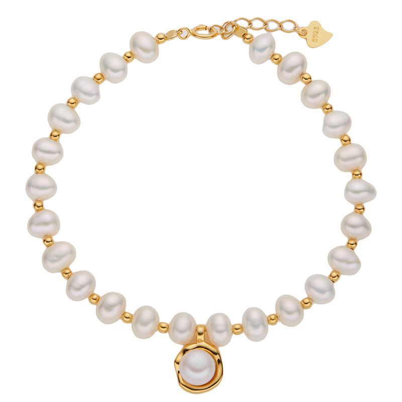 S925 Sterling Silver Natural Pearl Pendant Bracelet Women S Broken Silver Premium Bracelet Xiaohongshu Jewelry
S925 Sterling Silver Natural Pearl Pendant Bracelet Women S Broken Silver Premium Bracelet Xiaohongshu Jewelry
