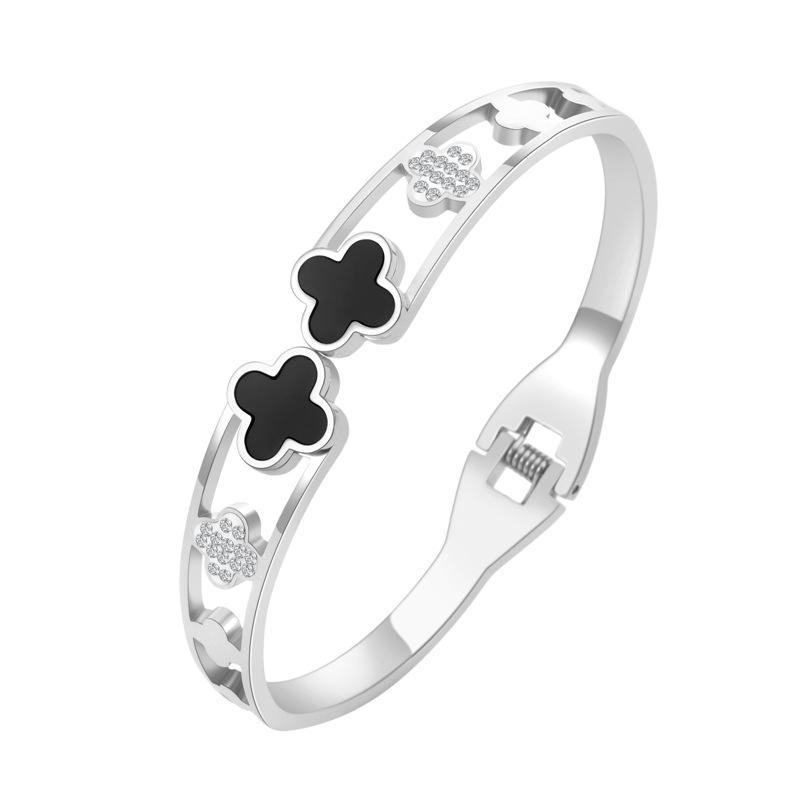 Модный универсальный браслет-калейдоскоп Клевер из розового золота
Модный универсальный браслет-калейдоскоп Клевер из розового золота