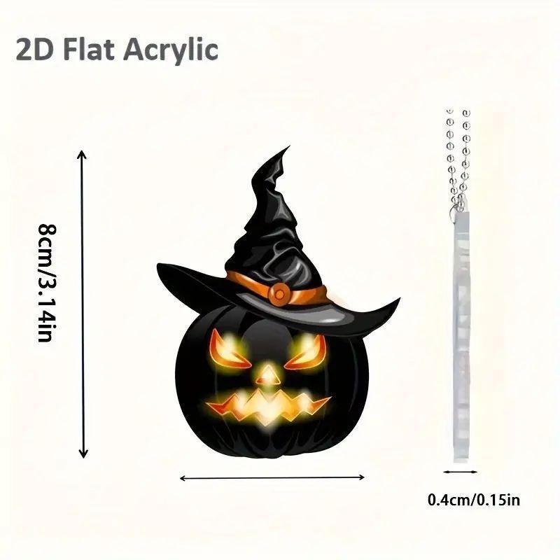 Хэллоуин Акриловая Очаровательная Подвеска Тыква Для Украшения Салона Автомобиля Праздничное Подвесное Украшение 2
Хэллоуин Акриловая Очаровательная Подвеска Тыква Для Украшения Салона Автомобиля Праздничное Подвесное Украшение 2