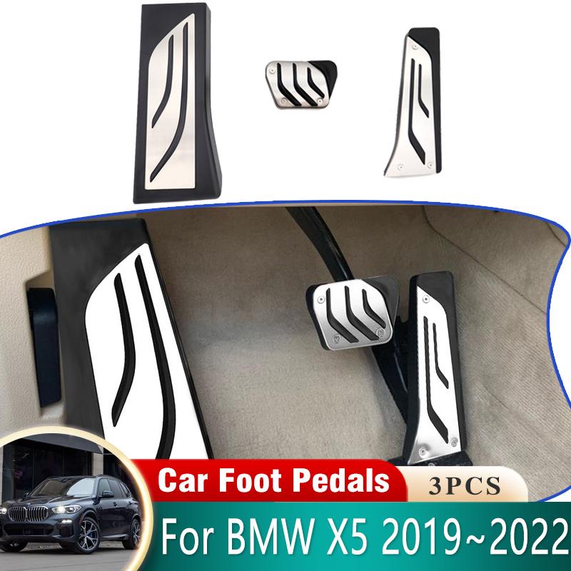 Автомобильные педали тормоза для BMW X5 iX5 G05 ~ 2022 Avante, нескользящая накладка на педали из нержавеющей стали без сверления
Автомобильные педали тормоза для BMW X5 iX5 G05 ~ 2022 Avante, нескользящая накладка на педали из нержавеющей стали без сверления