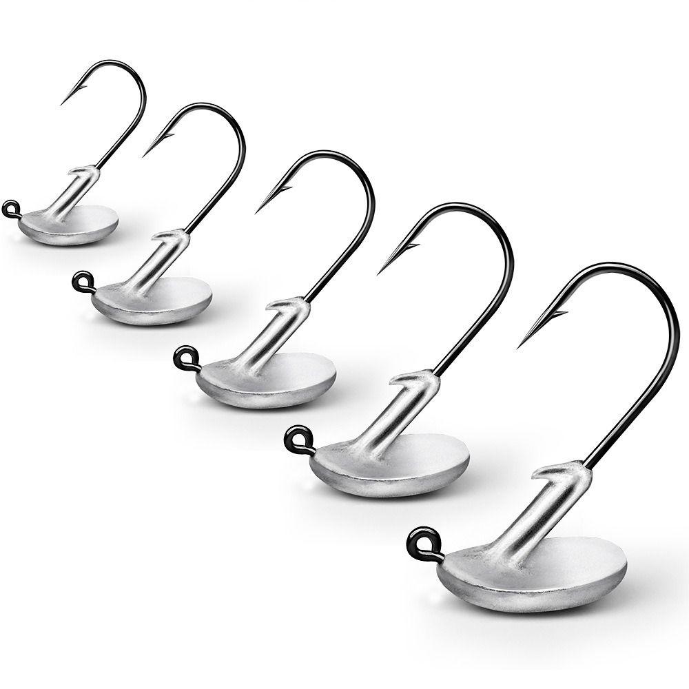 5PCS Erect Jigging Head Hooks 3.5g 5g 7g 10g 14g Fishing Hook Tumbler Head Hook Bass Fish
5PCS Erect Jigging Head Hooks 3.5g 5g 7g 10g 14g Fishing Hook Tumbler Head Hook Bass Fish