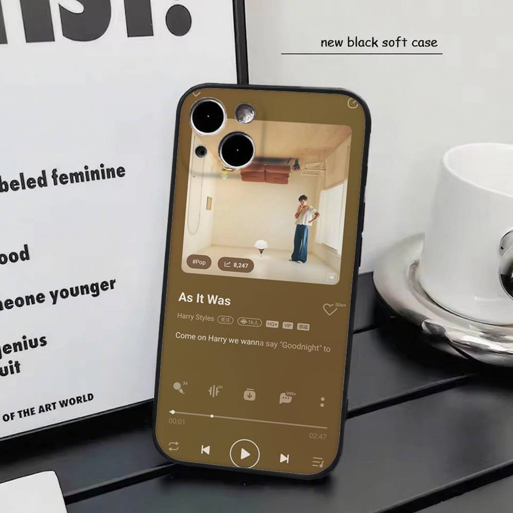 H-Harry Music Record Styles For iPhone 13,17,11,12,16,14,15,Plus,Pro Max Soft Silicone Black Phone Case iphone 16 Pro Max
H-Harry Music Record Styles For iPhone 13,17,11,12,16,14,15,Plus,Pro Max Soft Silicone Black Phone Case iphone 16 Pro Max