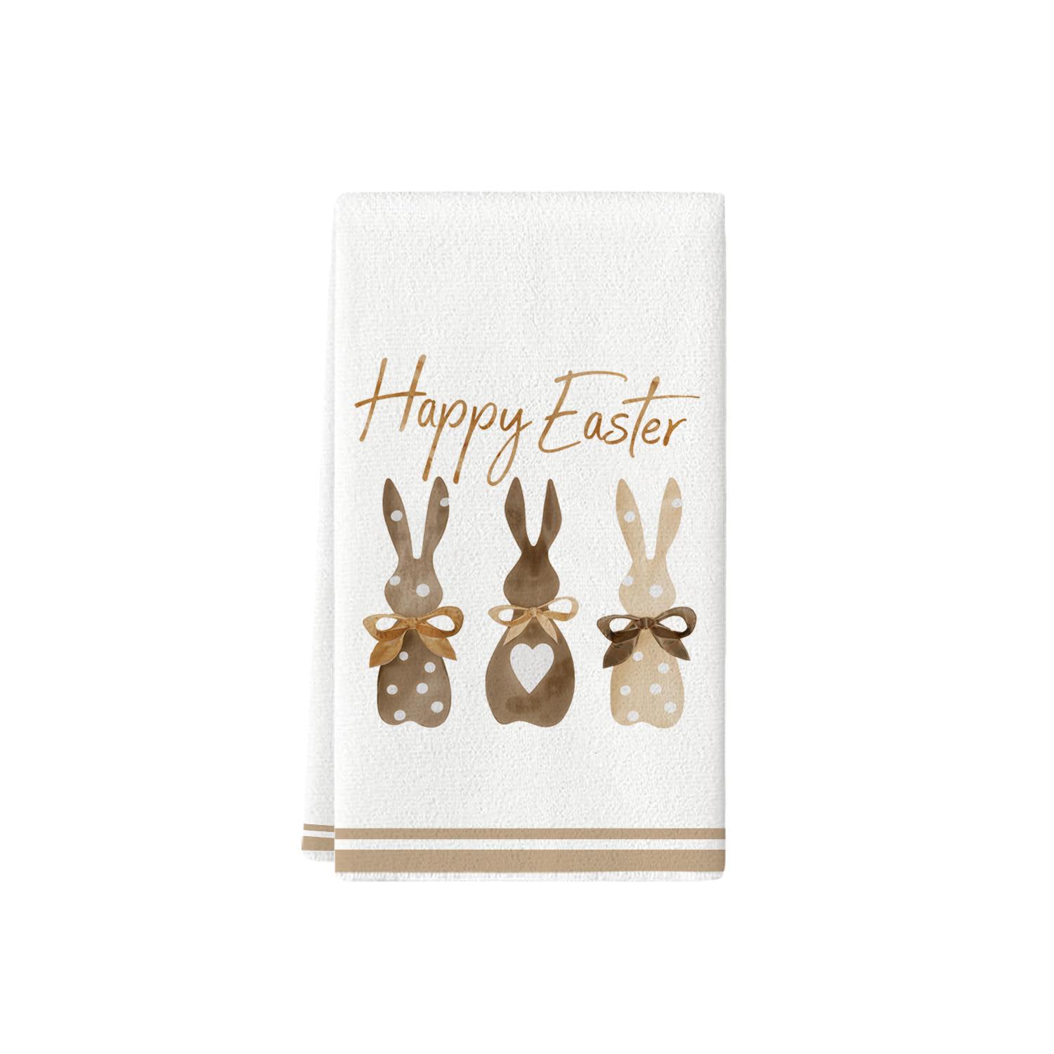 Easter Watercolor Bunny Kitchen Towel with Flowers and Eggs 40x60cm (1 piece)
Easter Watercolor Bunny Kitchen Towel with Flowers and Eggs 40x60cm (1 piece)