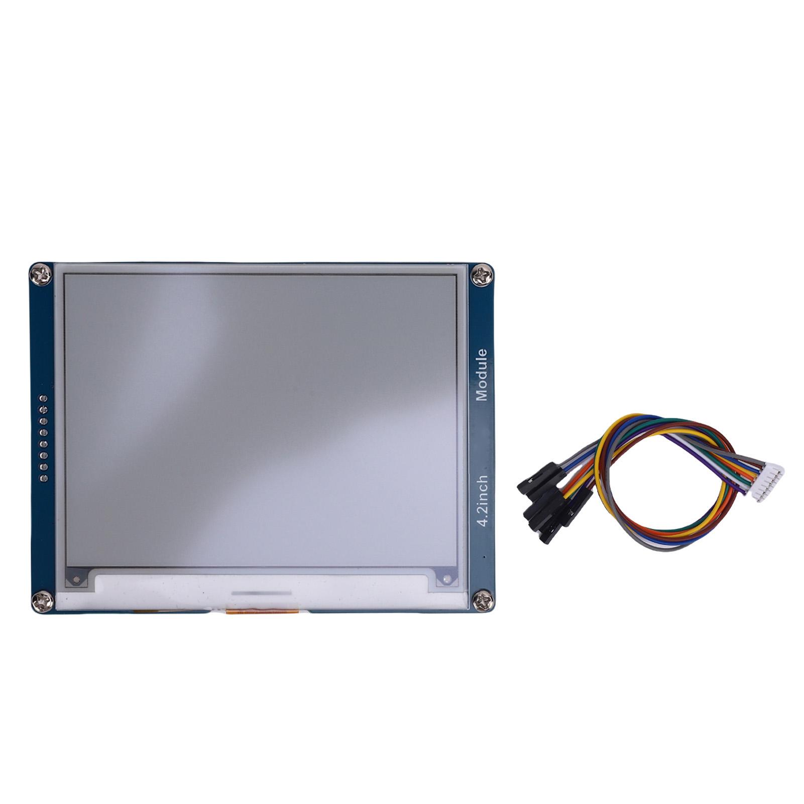 Electric Ink Display Module Fit for Nano Main Control Board 4.2 Inch 400 X 300 Red Yellow Black
Electric Ink Display Module Fit for Nano Main Control Board 4.2 Inch 400 X 300 Red Yellow Black
