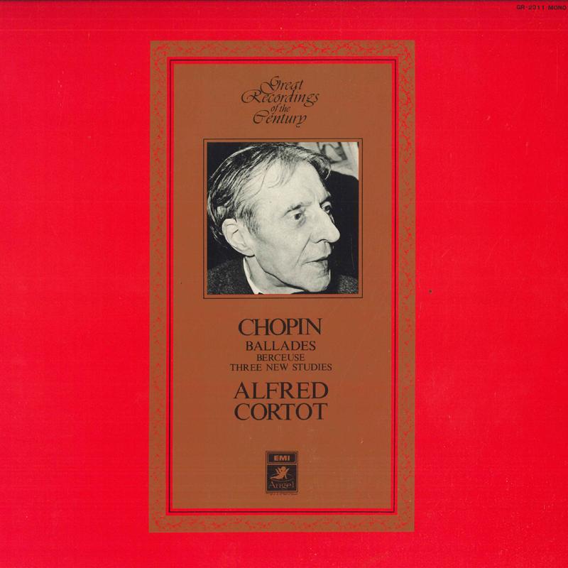 LP Record ALFRED CORTOT Chopin Ballade No. 14 Berceuse GR2311 ANGEL Japan Obi Classical Used
LP Record ALFRED CORTOT Chopin Ballade No. 14 Berceuse GR2311 ANGEL Japan Obi Classical Used