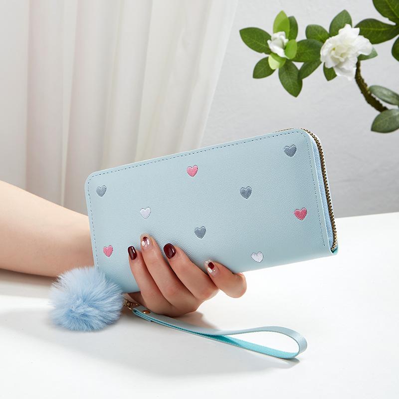 Новый многофункциональный длинный женский кошелек на одной молнии, модный простой кошелек-клатч синий
Новый многофункциональный длинный женский кошелек на одной молнии, модный простой кошелек-клатч синий