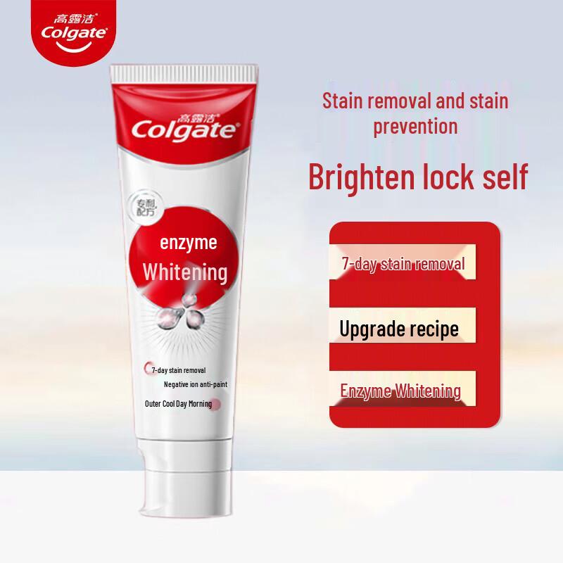 Colgate Enzyme Whitening Toothpaste
Colgate Enzyme Whitening Toothpaste