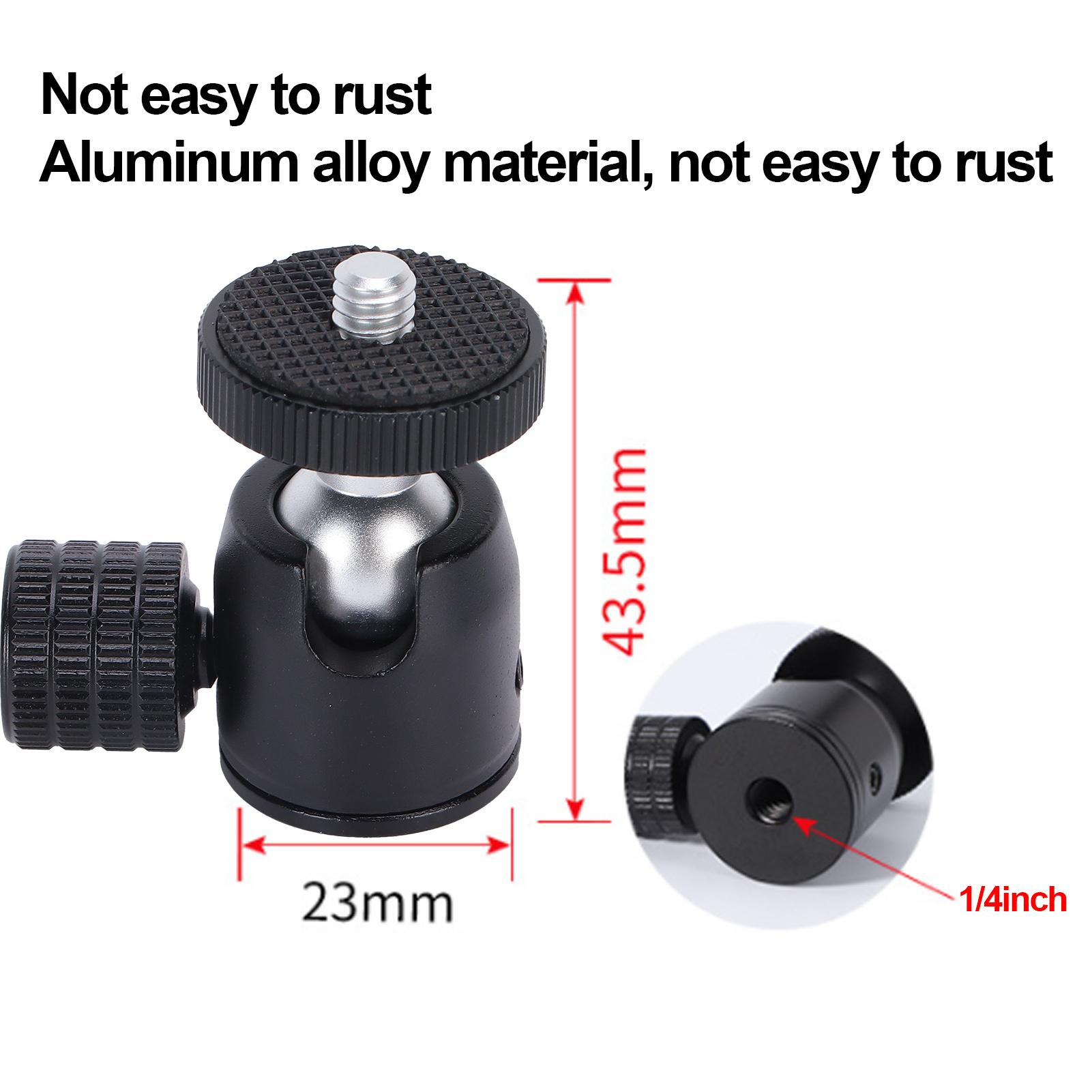 Mini Tripod Ball Head with 1/4 Inch Screw and Hot Shoe Mount Adapter Tripod Head for DSLR Camera Monitor Ring Light Microphone срібний
Mini Tripod Ball Head with 1/4 Inch Screw and Hot Shoe Mount Adapter Tripod Head for DSLR Camera Monitor Ring Light Microphone срібний