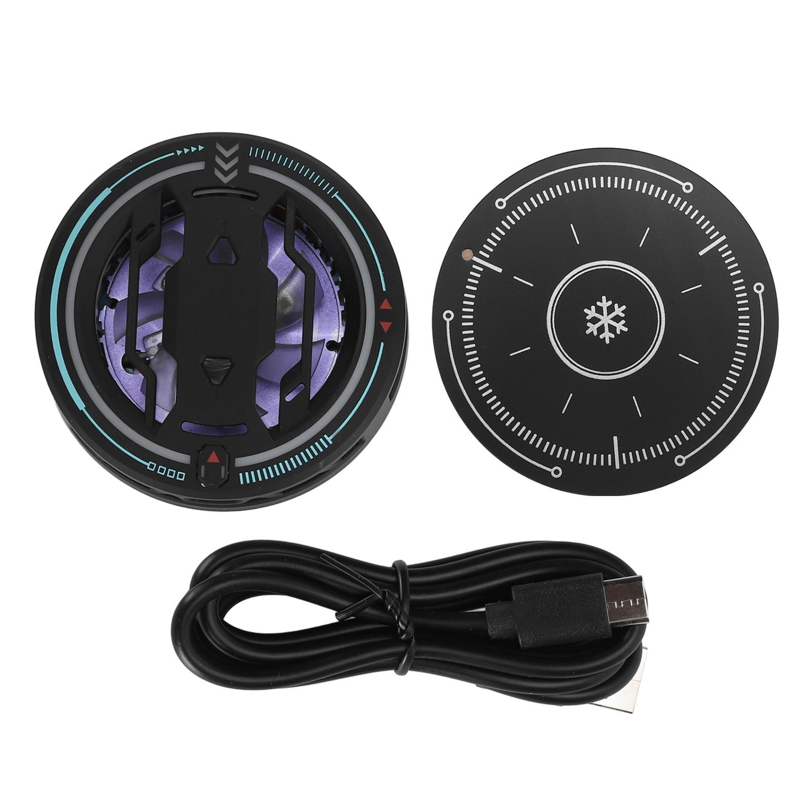 Cell Phone Cooling Fan 3 Speeds Magnetic Semiconductor Mobile Phone Radiator with Light for Playing чорний
Cell Phone Cooling Fan 3 Speeds Magnetic Semiconductor Mobile Phone Radiator with Light for Playing чорний