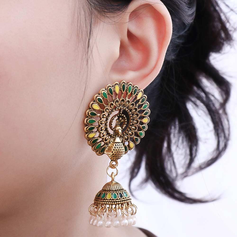 Tassel Bohemian Animal Korean Style Earrings Women Stud Earrings Fashion Jewelry Peacock Earrings
Tassel Bohemian Animal Korean Style Earrings Women Stud Earrings Fashion Jewelry Peacock Earrings