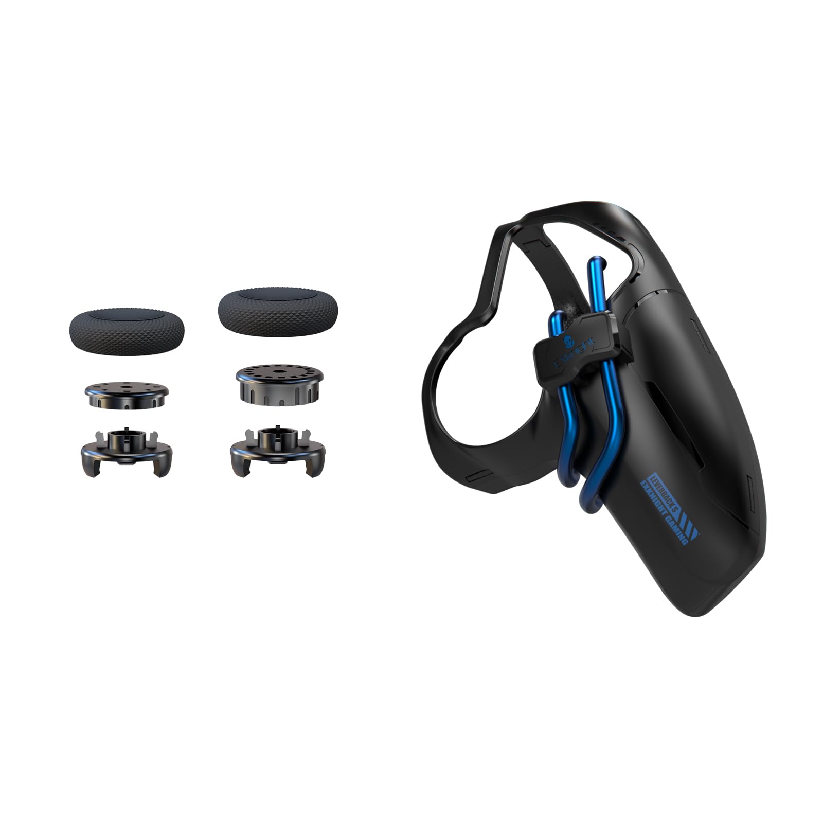 EXknight FPS Pack для PS5 PS5 Controller Back Buttons and Height Adjustable Freak High Controller, (Середній підйом 7-8 мм, підйом 9-10-11-12 мм) чорний
EXknight FPS Pack для PS5 PS5 Controller Back Buttons and Height Adjustable Freak High Controller, (Середній підйом 7-8 мм, підйом 9-10-11-12 мм) чорний