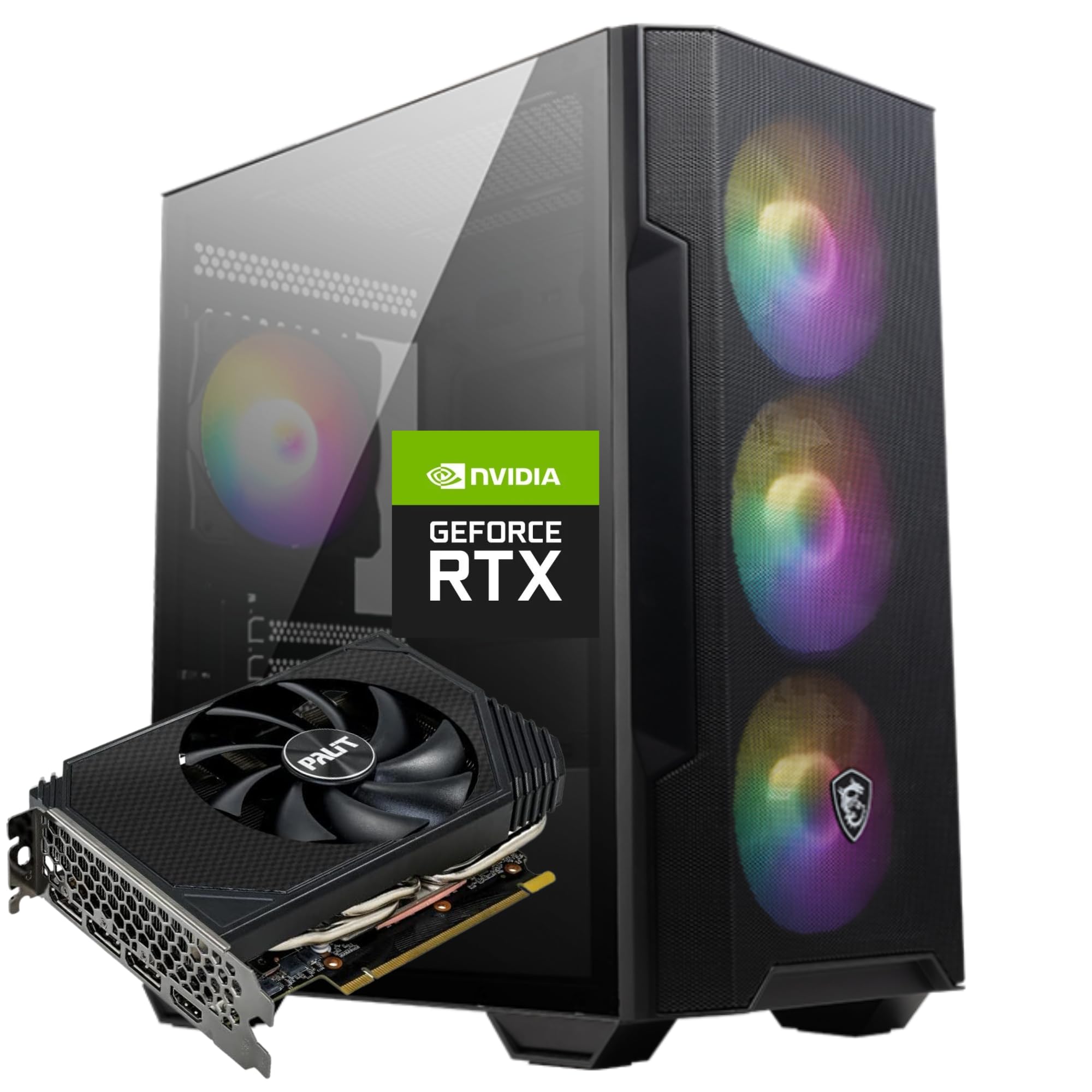 WaffleMK Ігровий ПК Настільний ПК серії Tower AMD Ryzen 5 5500 ЦП GeForce RTX 2060 Super 16 ГБ пам’яті SSD512 ГБ Корпус Windows 11 RGB G-Storm чорний
WaffleMK Ігровий ПК Настільний ПК серії Tower AMD Ryzen 5 5500 ЦП GeForce RTX 2060 Super 16 ГБ пам’яті SSD512 ГБ Корпус Windows 11 RGB G-Storm чорний