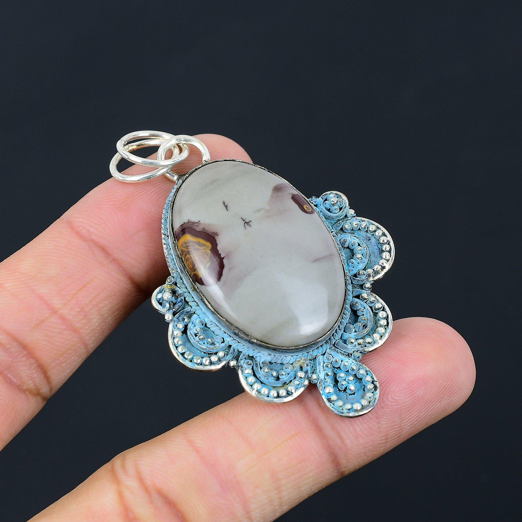 Sterling Silver Oval Coffee Bean Jasper Gemstone Wedding Unique Pendant Jewelry
Sterling Silver Oval Coffee Bean Jasper Gemstone Wedding Unique Pendant Jewelry