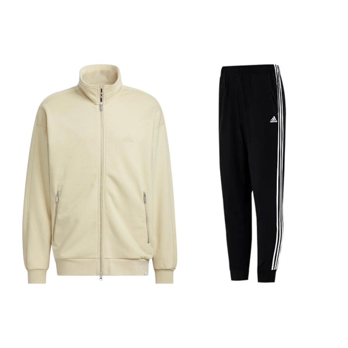 Adidas Solid Color Stand Collar Zip Long Sleeve Jacket Retro Mid Waist Outdoor Long Pants Casual Sports Suit Men suit IK3463+H46105_20240908151204 XL
Adidas Solid Color Stand Collar Zip Long Sleeve Jacket Retro Mid Waist Outdoor Long Pants Casual Sports Suit Men suit IK3463+H46105_20240908151204 XL