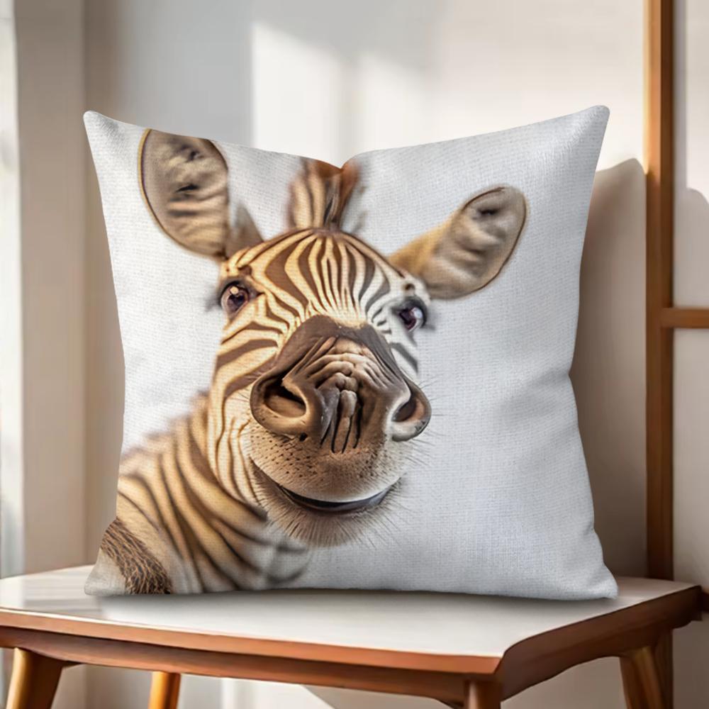 Fun animal selfies Cushion Cover Natural Linen Organic Fabric DoubleSided Printing Couch Pillow Covers Home Decor Gift 30x30cm
Fun animal selfies Cushion Cover Natural Linen Organic Fabric DoubleSided Printing Couch Pillow Covers Home Decor Gift 30x30cm