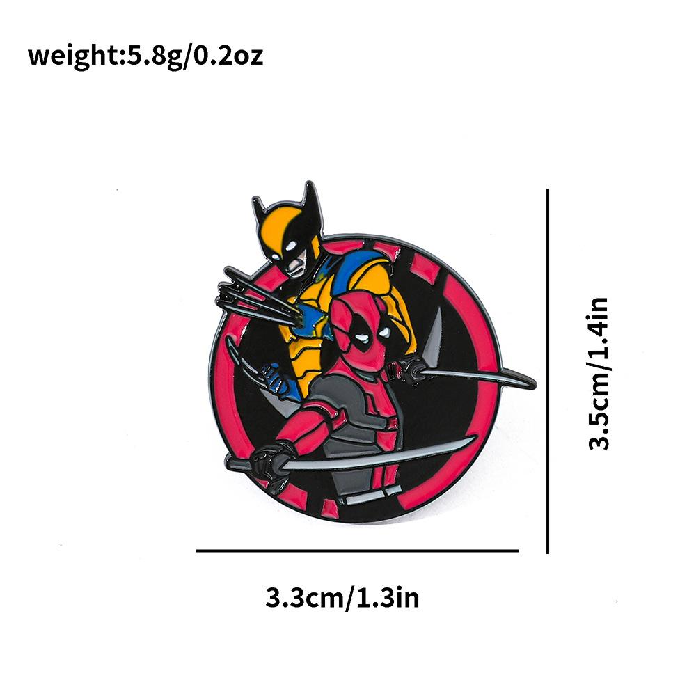 Creative Alloy Brooch Pin Unique Badge Accessory for Clothing Bags Backpacks Durable Design Lightweight Decorative Gift One Size
Creative Alloy Brooch Pin Unique Badge Accessory for Clothing Bags Backpacks Durable Design Lightweight Decorative Gift One Size