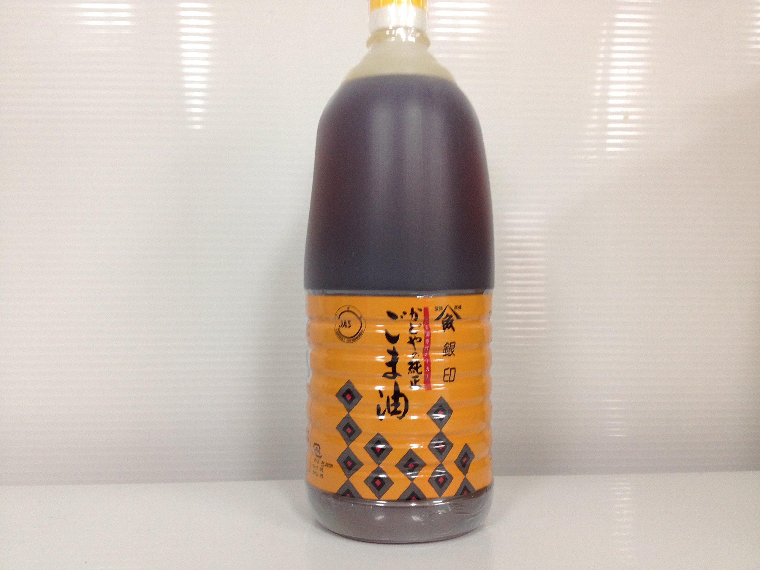 Натуральное кунжутное масло Kadoya Ginjirushi, темное, полиэтилен 1650 г x 6 бутылок
Натуральное кунжутное масло Kadoya Ginjirushi, темное, полиэтилен 1650 г x 6 бутылок