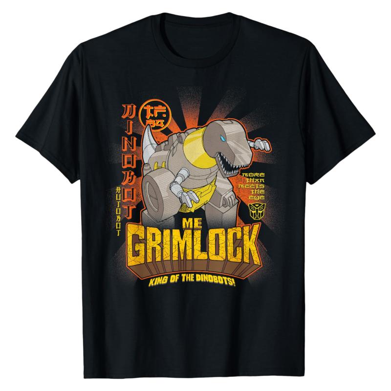 Grimlock Transformers Dinobot TShirt Classic Robot Graphic Print Crew Neck 100 Cotton Trendy Casual Street Fashion Tops M
Grimlock Transformers Dinobot TShirt Classic Robot Graphic Print Crew Neck 100 Cotton Trendy Casual Street Fashion Tops M