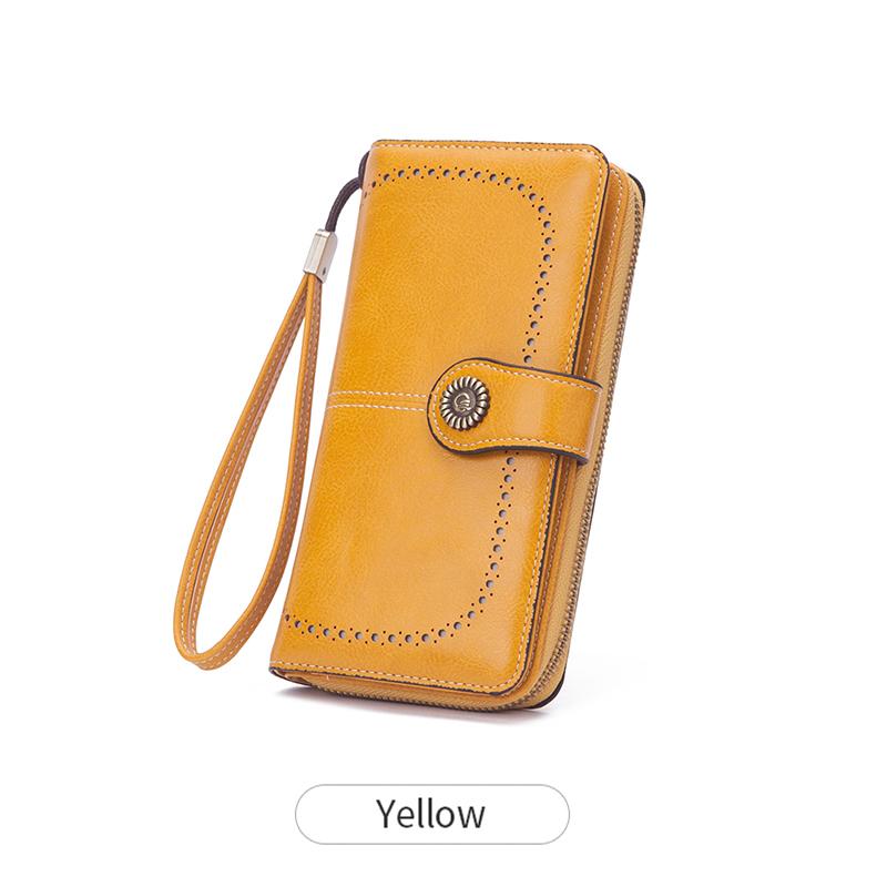 Women Wallet RFID Anti-theft Leather Wallets For Woman Long Zipper Large Ladies Clutch Bag Female Purse Card Holder
Women Wallet RFID Anti-theft Leather Wallets For Woman Long Zipper Large Ladies Clutch Bag Female Purse Card Holder