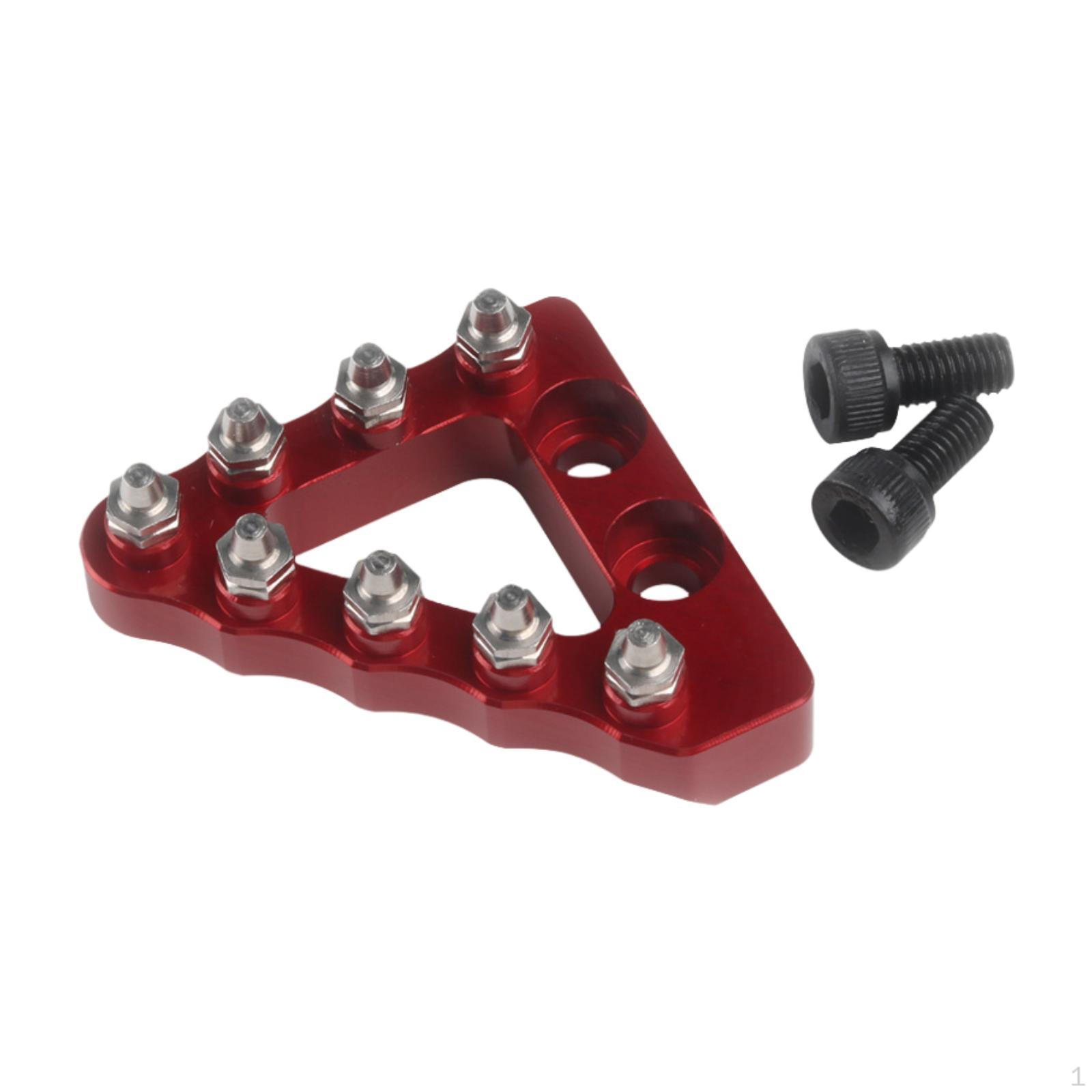 Aluminum Alloy Rear Brake Pedal Lever Tip for Motorcycles with Installation Screws червоний
Aluminum Alloy Rear Brake Pedal Lever Tip for Motorcycles with Installation Screws червоний