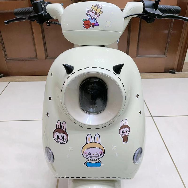 Cute Bubble Labubu Car Decorative Sticker Electric Vehicle Body Reflective Decal Computer Phone Water Cup Waterproof Stickers
Cute Bubble Labubu Car Decorative Sticker Electric Vehicle Body Reflective Decal Computer Phone Water Cup Waterproof Stickers