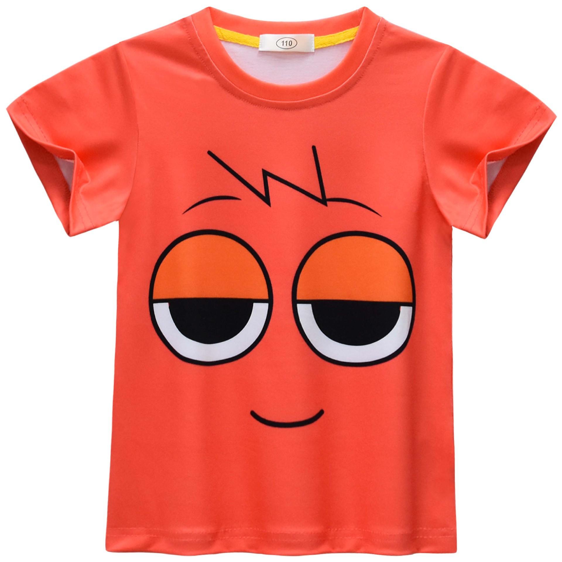 Short-Sleeved T-Shirt Sprunki Incredibox Rhythm Box, Middle-Aged And Older Children S Loungewear 32202 110
Short-Sleeved T-Shirt Sprunki Incredibox Rhythm Box, Middle-Aged And Older Children S Loungewear 32202 110