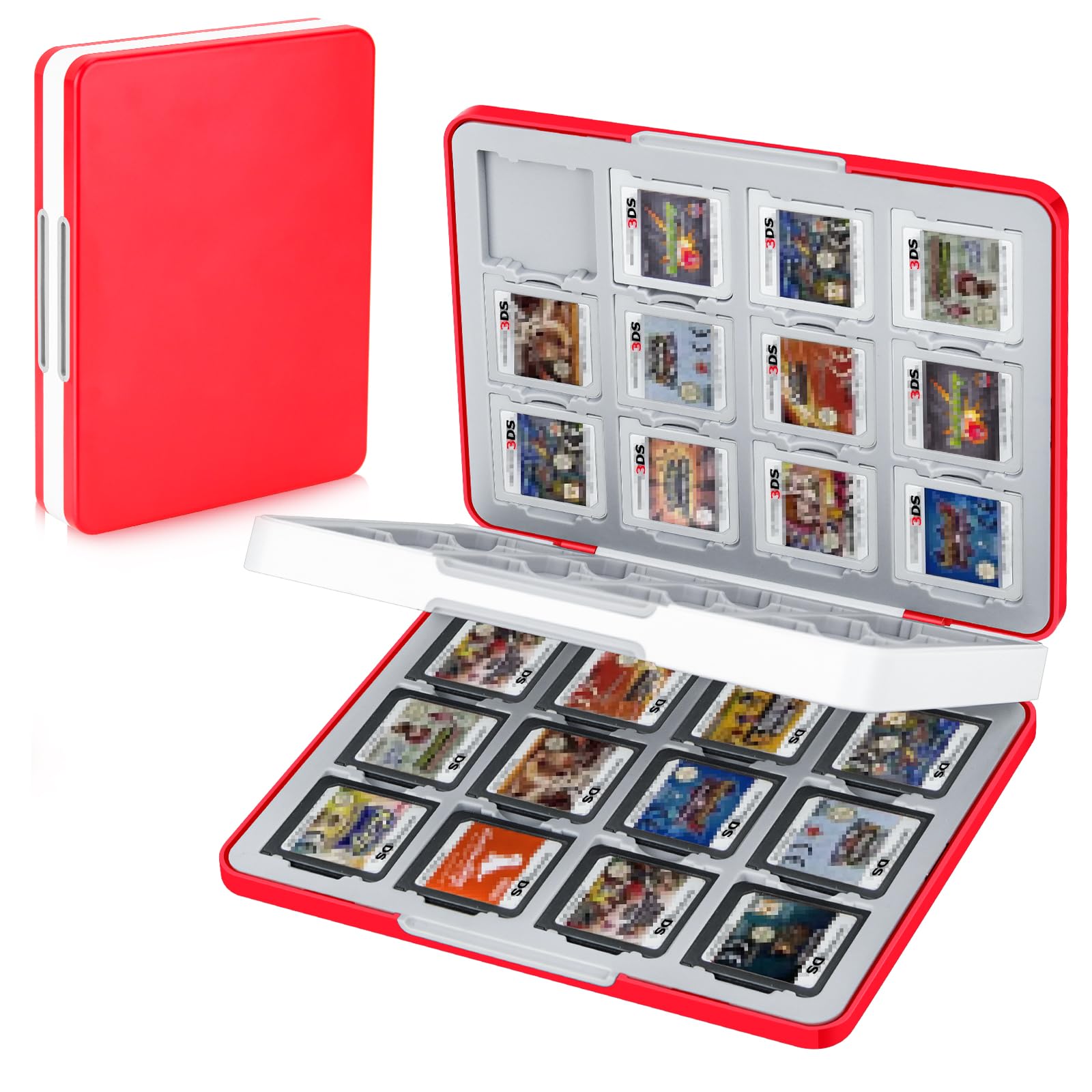 Homgaty 3DS Game Compatible with 3DS Cartridge DS Software Game Card Easy to Dustproof Case, 48-Piece 3DS/DS, Case, Storage, Case, Protective, Carry,
Homgaty 3DS Game Compatible with 3DS Cartridge DS Software Game Card Easy to Dustproof Case, 48-Piece 3DS/DS, Case, Storage, Case, Protective, Carry,