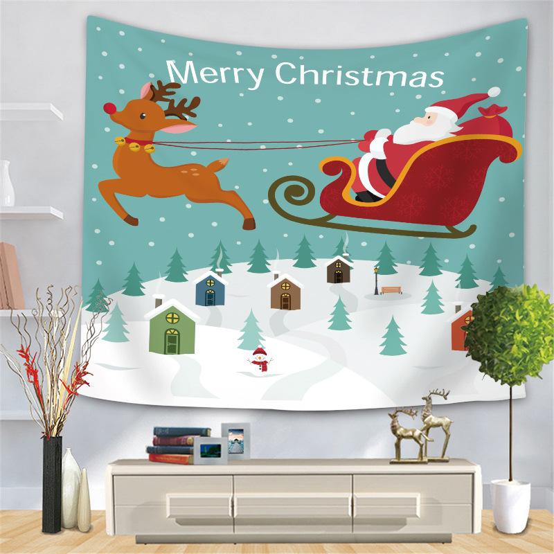 Рождественская серия Гобелен Цифровая печать Подвесная ткань Снеговик Лось Гобелен 100x75cm
Рождественская серия Гобелен Цифровая печать Подвесная ткань Снеговик Лось Гобелен 100x75cm