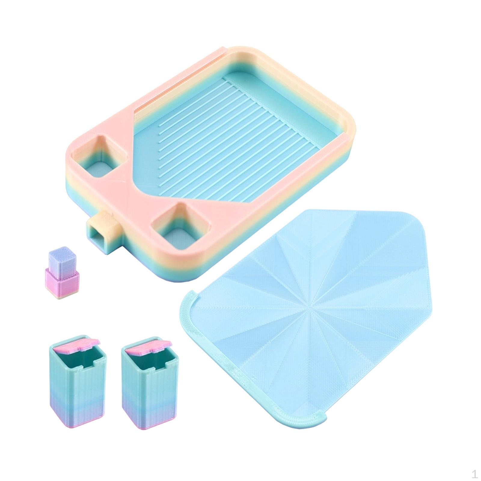 Sorting Tray with Lid, Bead Organizer for Cross Stitch Workshop colorful
Sorting Tray with Lid, Bead Organizer for Cross Stitch Workshop colorful