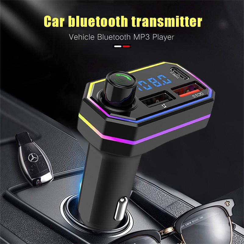 Автомобильный FM-передатчик с окружающим светом Bluetooth 5.0 MP3-плеер с PD QC3.0 Быстрое автомобильное зарядное устройство
Автомобильный FM-передатчик с окружающим светом Bluetooth 5.0 MP3-плеер с PD QC3.0 Быстрое автомобильное зарядное устройство