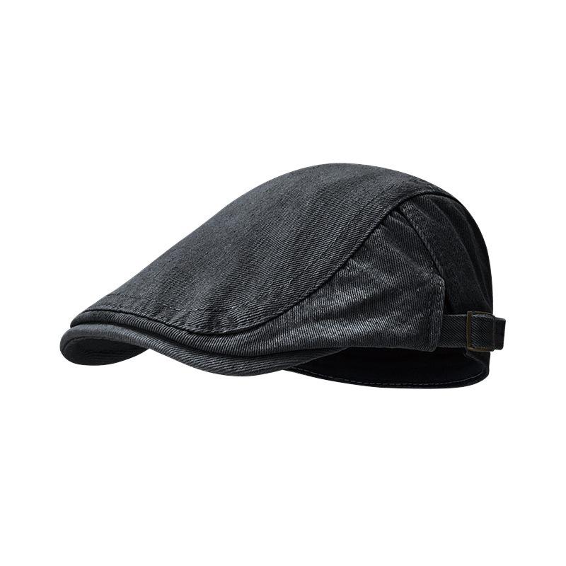 Retro Washed Denim Beret Women s Men s Fashionable Casual Artist Hat Versatile New Forward Cap for All Seasons чорний
Retro Washed Denim Beret Women s Men s Fashionable Casual Artist Hat Versatile New Forward Cap for All Seasons чорний
