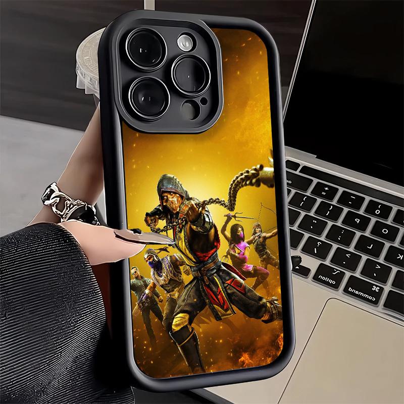 Mortal Kombat Game Phone Case for iPhone 16 17 Air 16E 15 Pro Max 14 Plus 13 12 Mini Capa Soft Shell Silicone Funda iPhone17Air
Mortal Kombat Game Phone Case for iPhone 16 17 Air 16E 15 Pro Max 14 Plus 13 12 Mini Capa Soft Shell Silicone Funda iPhone17Air