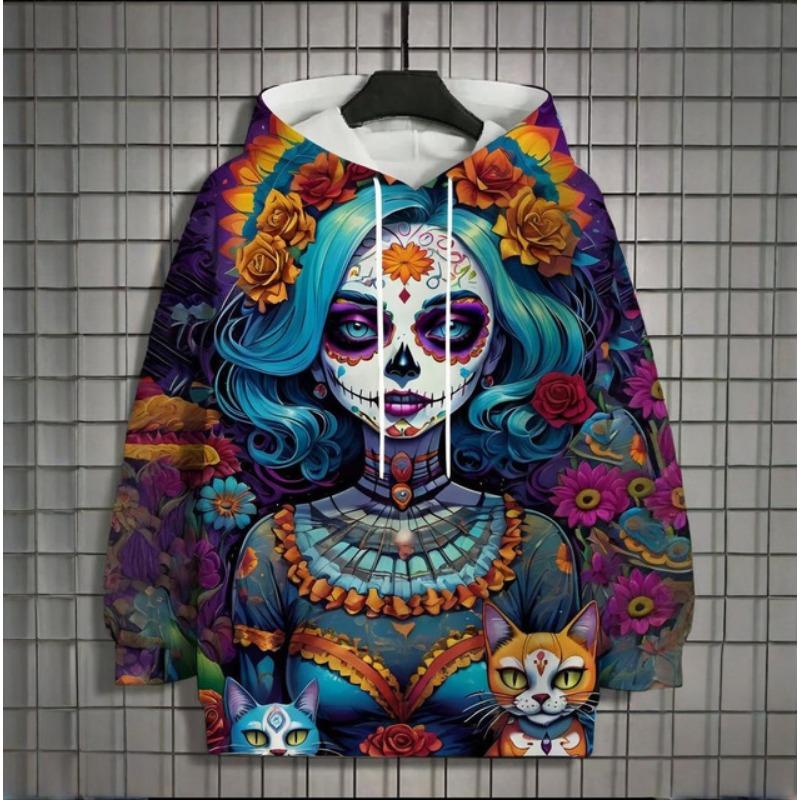 Осенняя новая мужская 3D мексиканская толстовка с капюшоном с принтом «День мертвых» для мужчин и женщин, повседневная модная мужская толстовка с капюшоном, уличные мужские топы 6XL
Осенняя новая мужская 3D мексиканская толстовка с капюшоном с принтом «День мертвых» для мужчин и женщин, повседневная модная мужская толстовка с капюшоном, уличные мужские топы 6XL