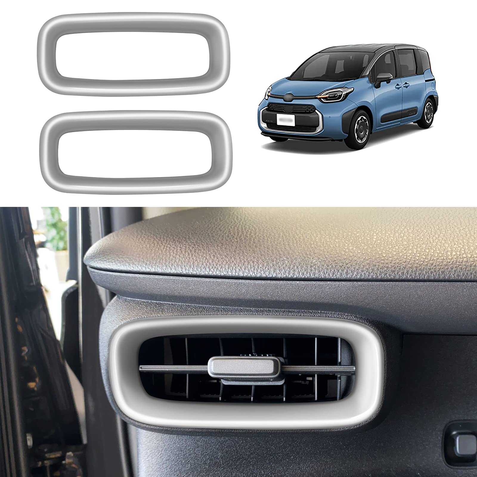 YOFAMO Applicable Toyota New Model SIENTA MXPC10G MXPL10G MXPL15G 10 Series (August 2022 - Current) Side Air Conditioner Outlet Panel Cover Conso
YOFAMO Applicable Toyota New Model SIENTA MXPC10G MXPL10G MXPL15G 10 Series (August 2022 - Current) Side Air Conditioner Outlet Panel Cover Conso