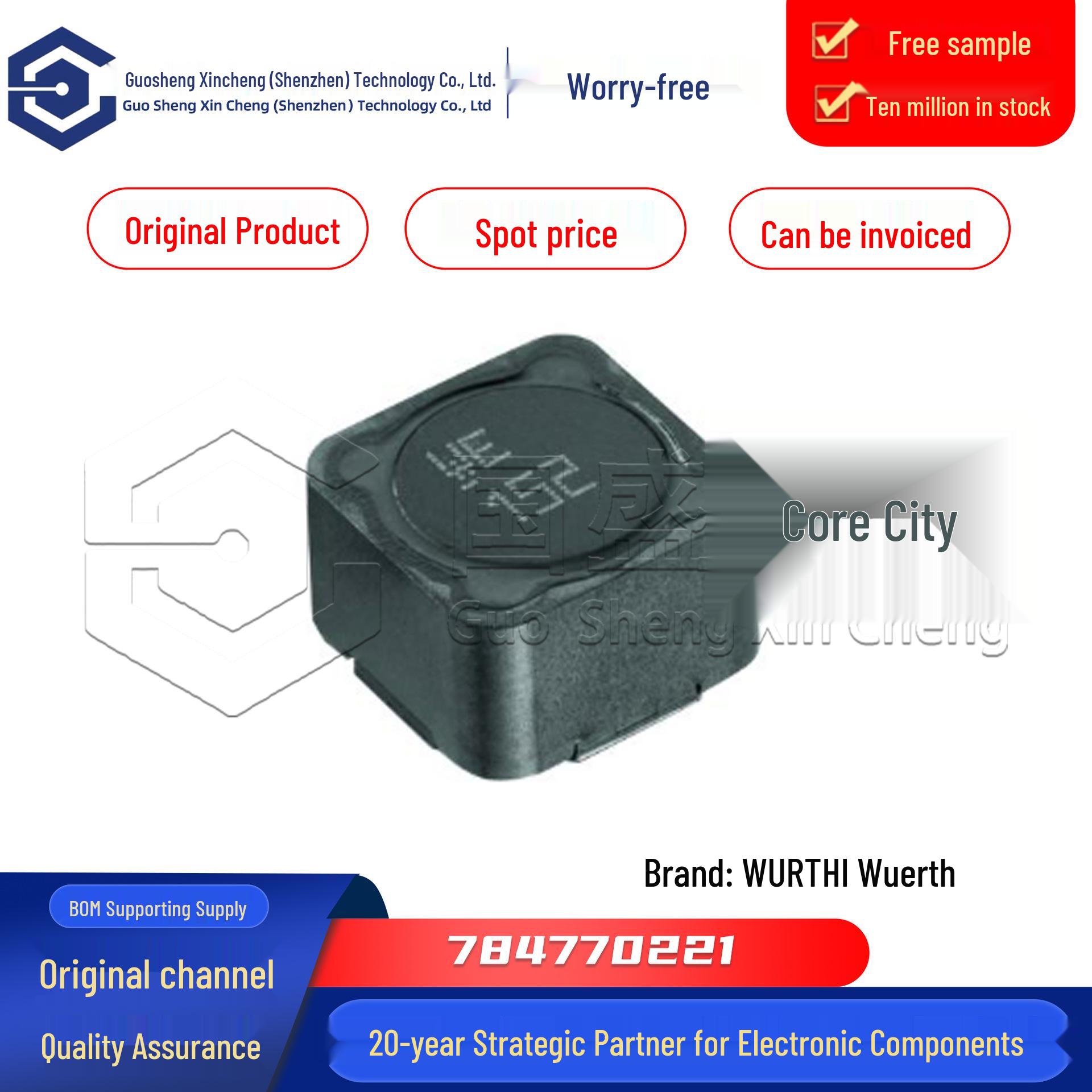 784770221 SMD Choke Power Inductor Drum Core
784770221 SMD Choke Power Inductor Drum Core