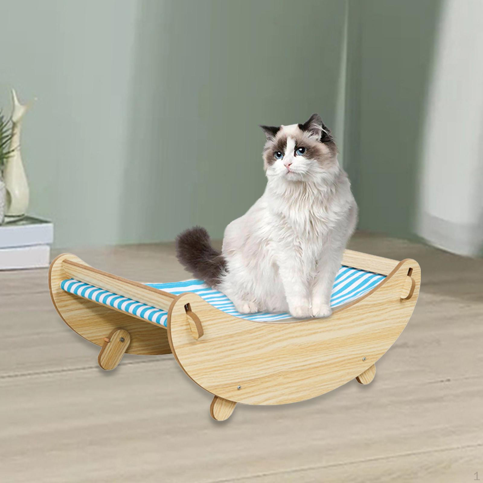 Swing Bed for Relaxation Blue White
Swing Bed for Relaxation Blue White