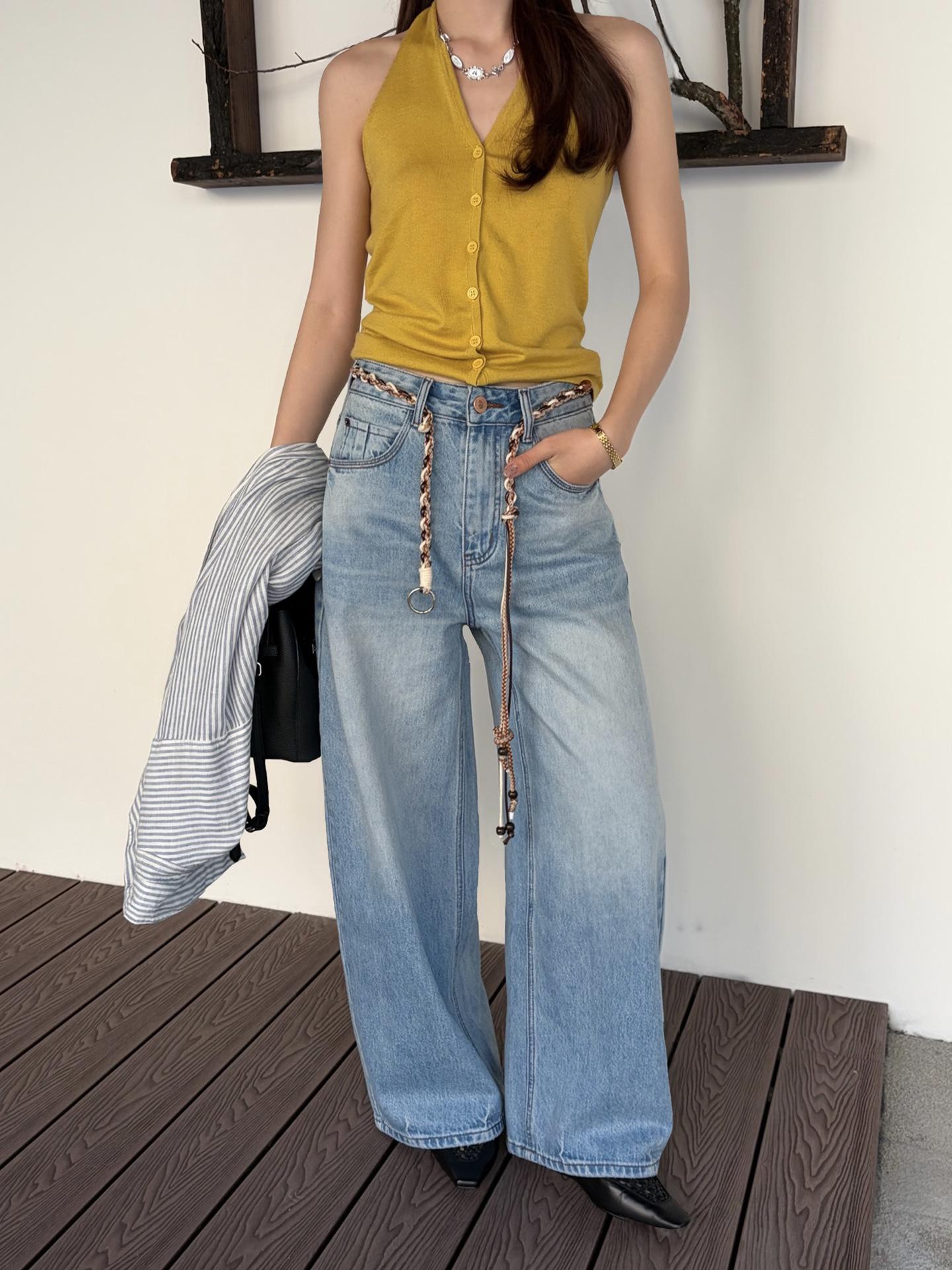 ICC Women s Spring Bootcut Jeans: Washed, Faded, Loose Fit, Slightly Curved Wide Leg Pants Large
ICC Women s Spring Bootcut Jeans: Washed, Faded, Loose Fit, Slightly Curved Wide Leg Pants Large