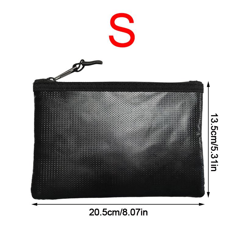 1 шт. Хранение документов Защита наличных Защита ценностей Водонепроницаемый 3 размера 20.5x13.5cm
1 шт. Хранение документов Защита наличных Защита ценностей Водонепроницаемый 3 размера 20.5x13.5cm