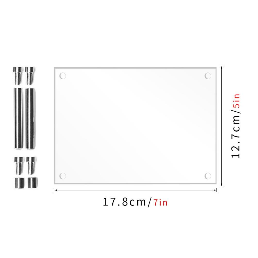 Вставки для фоторамок Instagram Picture Safe Акриловая панель 5x7 inches
Вставки для фоторамок Instagram Picture Safe Акриловая панель 5x7 inches
